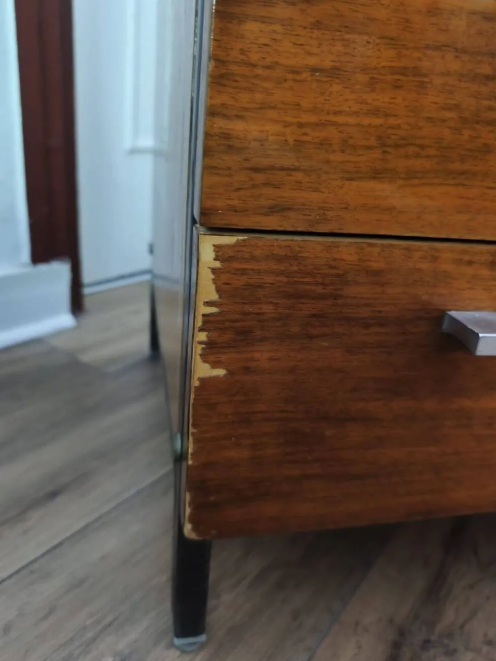 Commode coiffeuse moderniste dlg André Monpoix