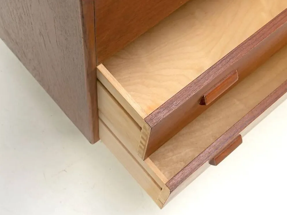 Commode coiffeuse scandinave en teck de Borge Mogensen