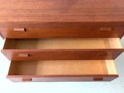 Commode coiffeuse scandinave en teck de Borge Mogensen