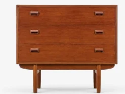 Commode coiffeuse scandinave en teck de Borge Mogensen