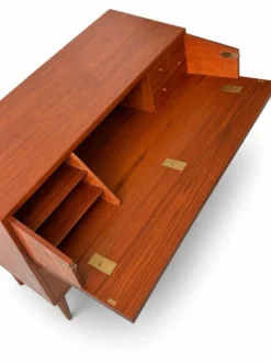 Commode coiffeuse scandinave en teck de Borge Mogensen