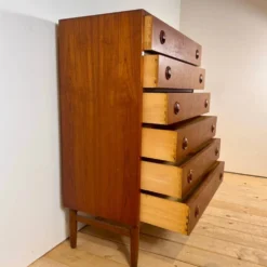 Commode danoise en teck, années 1960