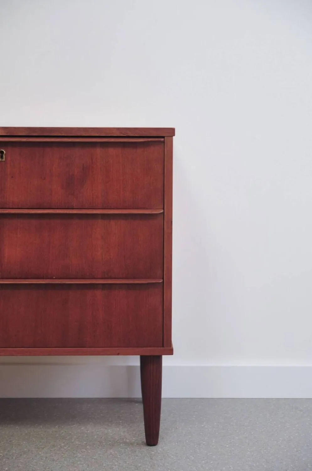 Commode danoise vintage en teck