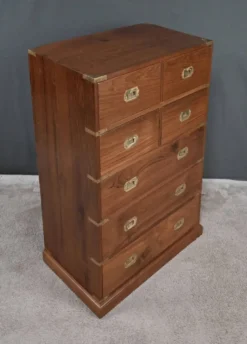 Commode de Marine en Teck, Inde – XXe