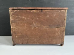 Commode de maîtrise miniature en bois, XIXe siècle