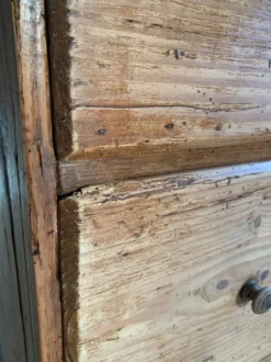 Commode de mercerie, meuble de métier vintage