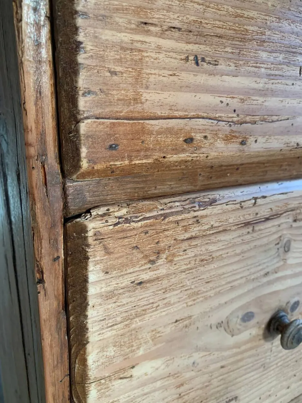 Commode de mercerie, meuble de métier vintage