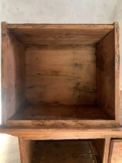 Commode de mercerie, meuble de métier vintage