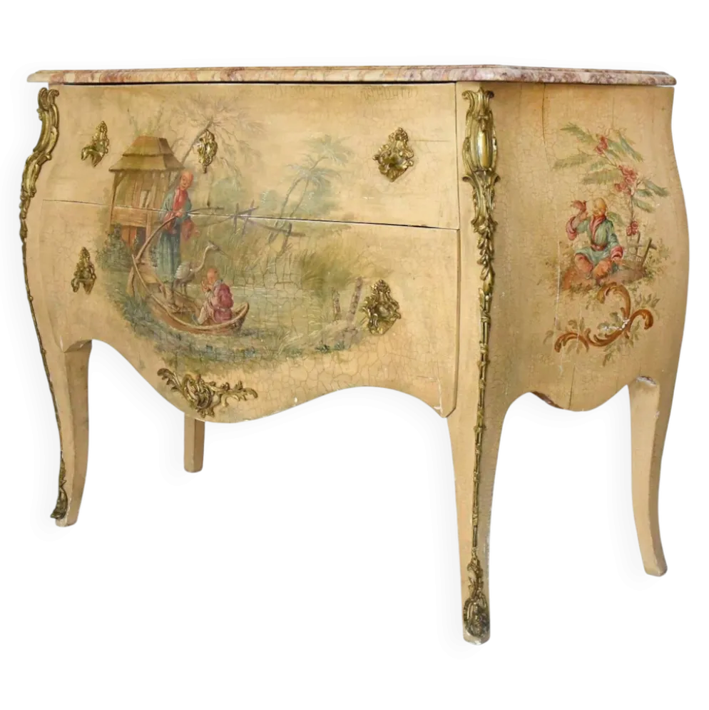 Commode de style louis XV