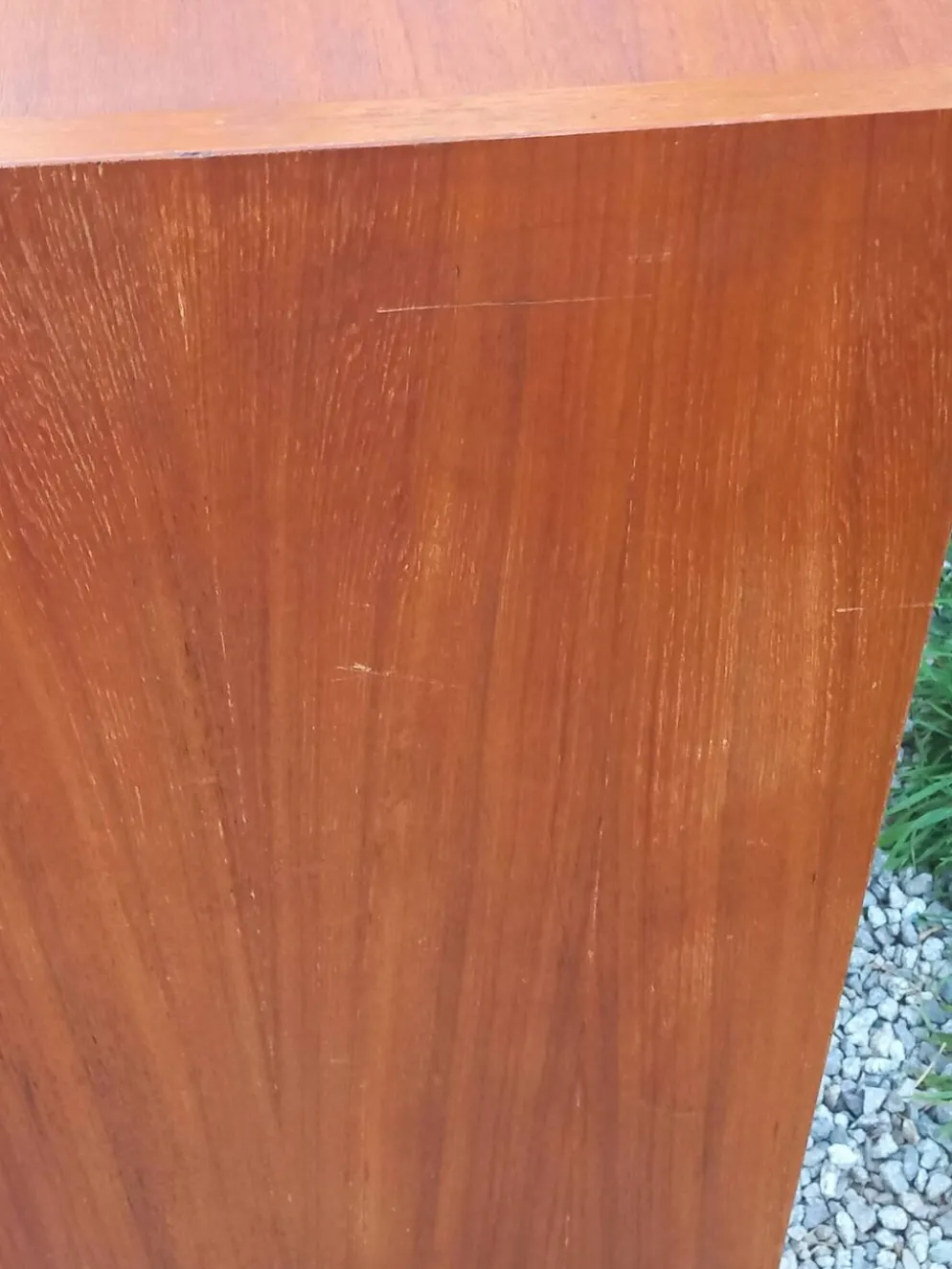 Commode de style scandinave en teck des années 70 4 tiroirs