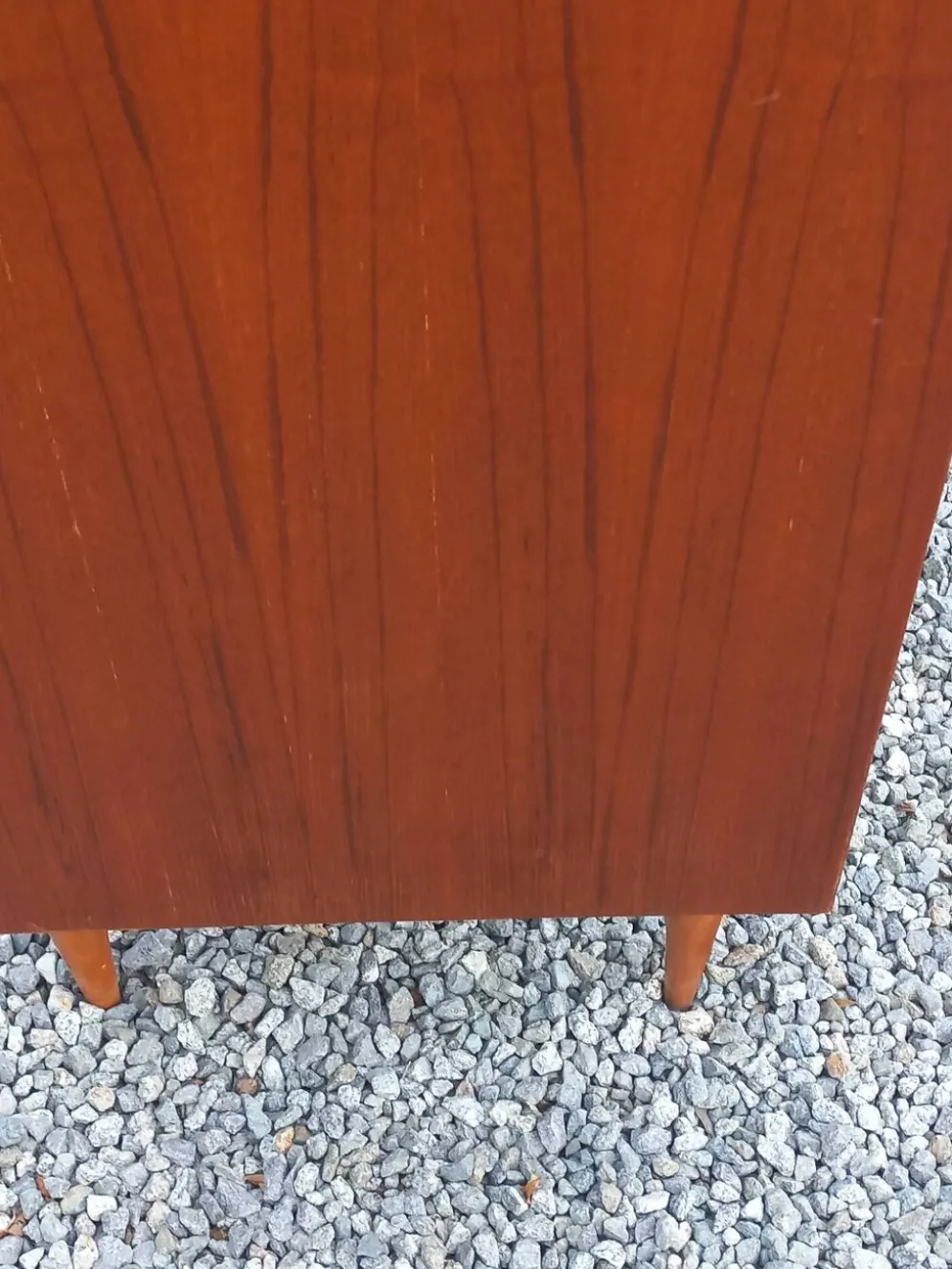 Commode de style scandinave en teck des années 70 4 tiroirs