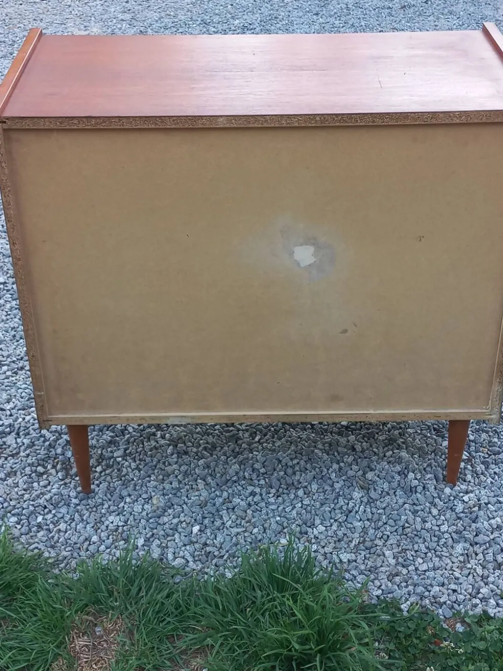 Commode de style scandinave en teck des années 70 4 tiroirs
