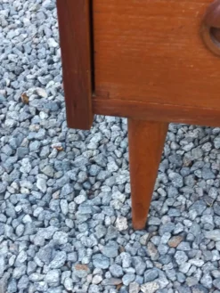 Commode de style scandinave en teck des années 70 4 tiroirs