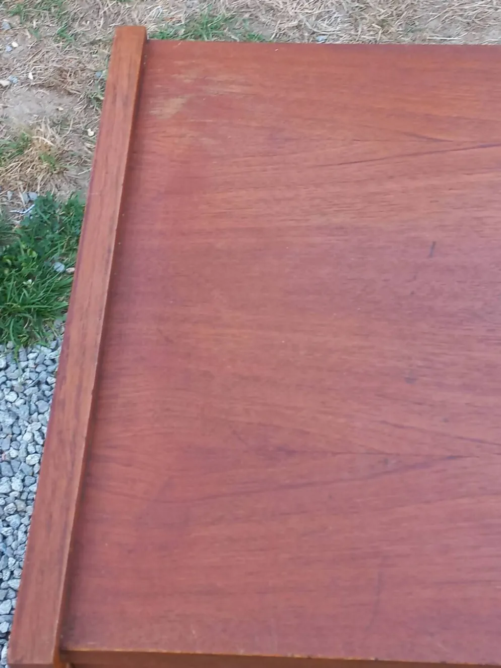 Commode de style scandinave en teck des années 70 4 tiroirs