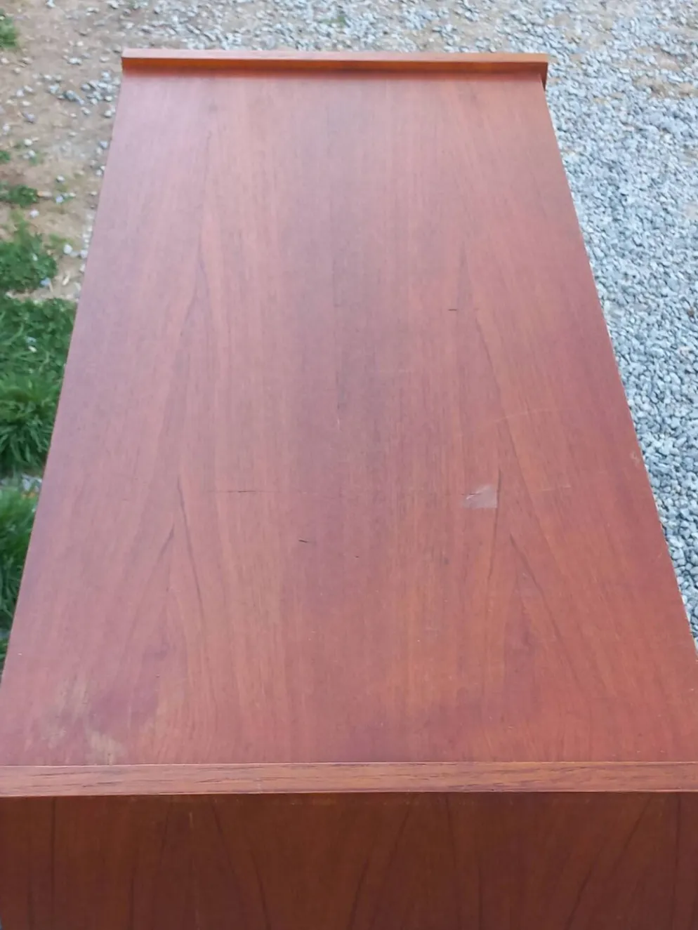 Commode de style scandinave en teck des années 70 4 tiroirs