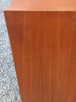 Commode de style scandinave en teck des années 70 4 tiroirs