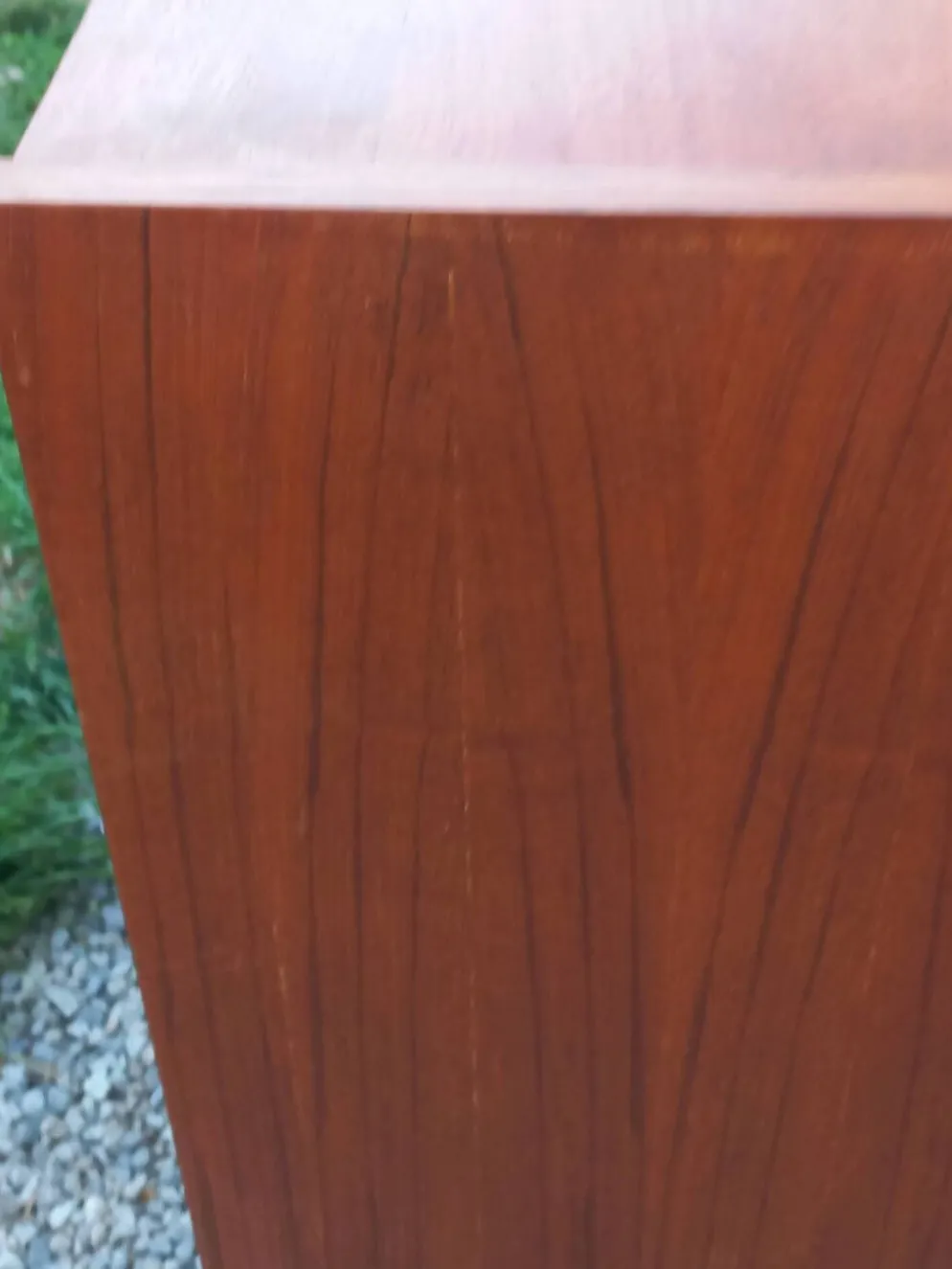 Commode de style scandinave en teck des années 70 4 tiroirs