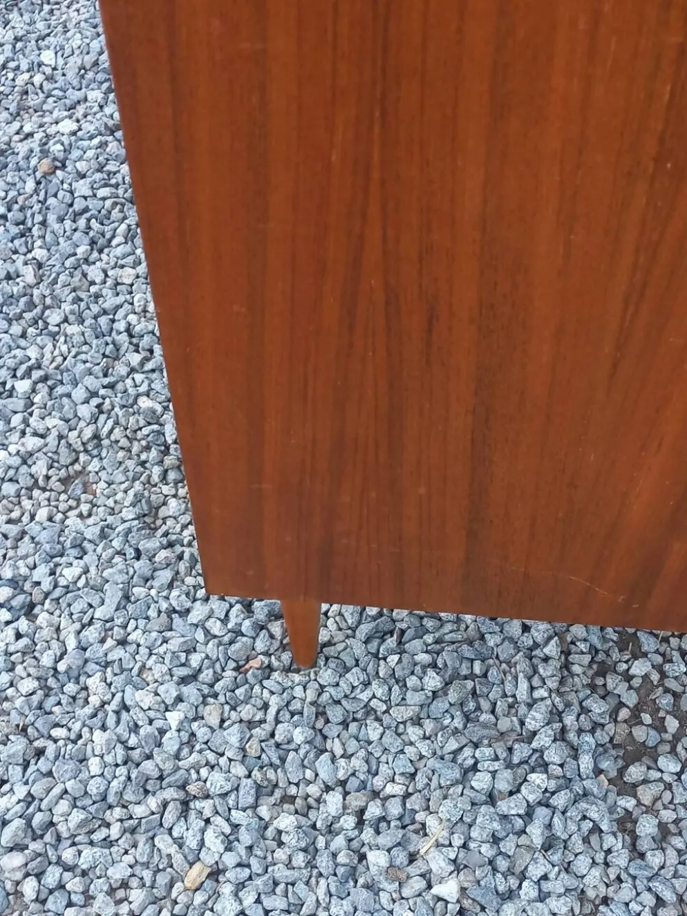 Commode de style scandinave en teck des années 70 4 tiroirs