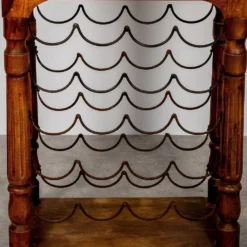 Commode de vin de province en bois d’orme