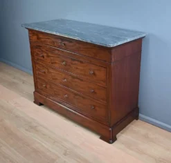 Commode en Acajou, style Louis-Philippe – Fin XIXe