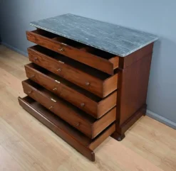 Commode en Acajou, style Louis-Philippe – Fin XIXe