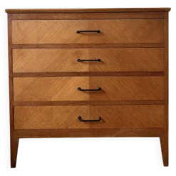 Commode en chêne années 50/60 vintage