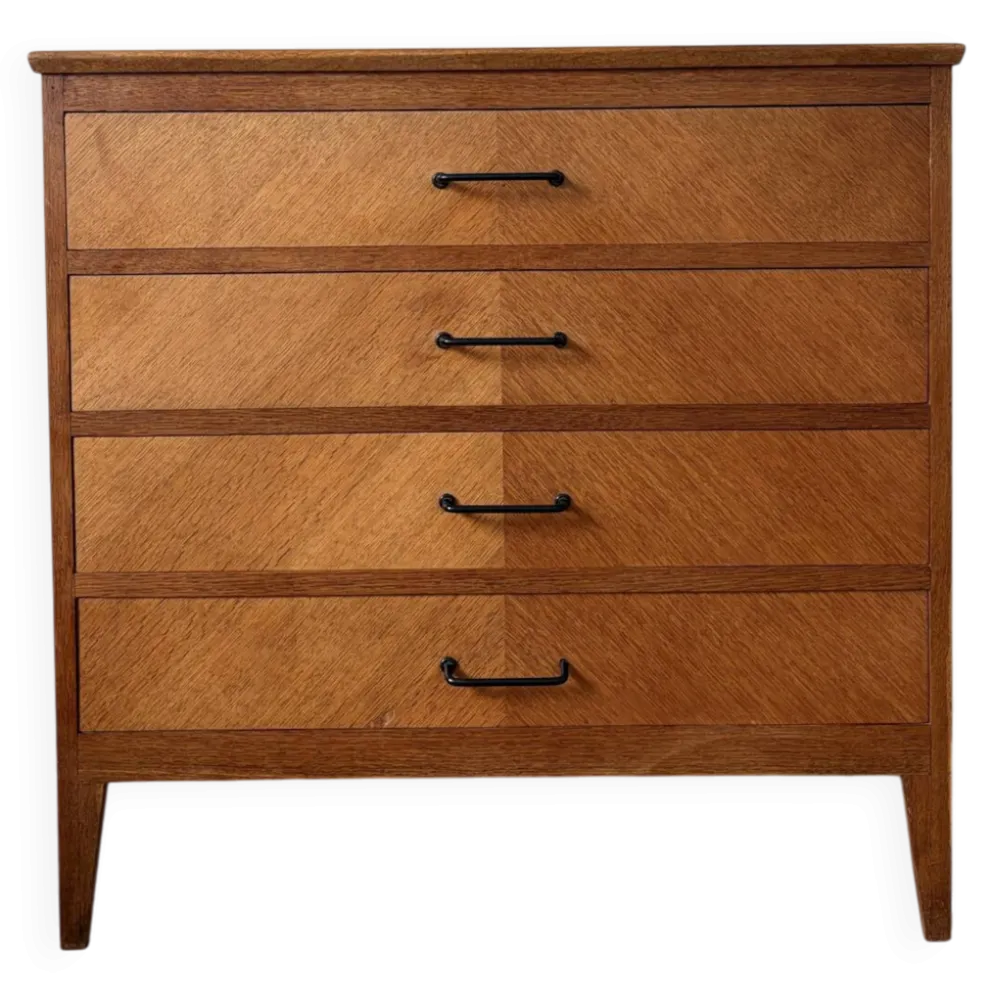 Commode en chêne années 50/60 vintage