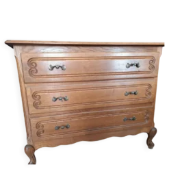 Commode en chêne style Louis xv