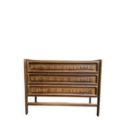 Commode en chêne teinté, style Henry Kjaernulf, 1960-70, design danois