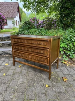 Commode en chêne teinté, style Henry Kjaernulf, 1960-70, design danois