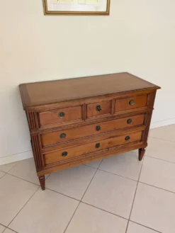 Commode en merisier 3 tiroirs - tres bon etat - style classique