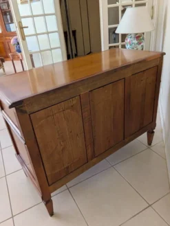 Commode en merisier 3 tiroirs - tres bon etat - style classique