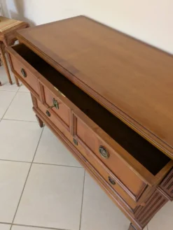 Commode en merisier 3 tiroirs - tres bon etat - style classique