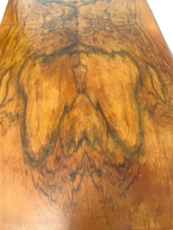 Commode en noyer burl art déco italien, années 1940