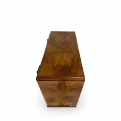 Commode en noyer burl art déco italien, années 1940