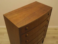 Commode en noyer, design danois, années 1960, designer : Kai Kristiansen