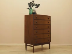 Commode en noyer, design danois, années 1960, designer : Kai Kristiansen