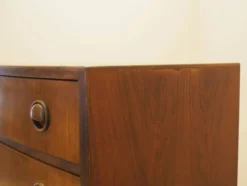 Commode en noyer, design danois, années 1960, designer : Kai Kristiansen