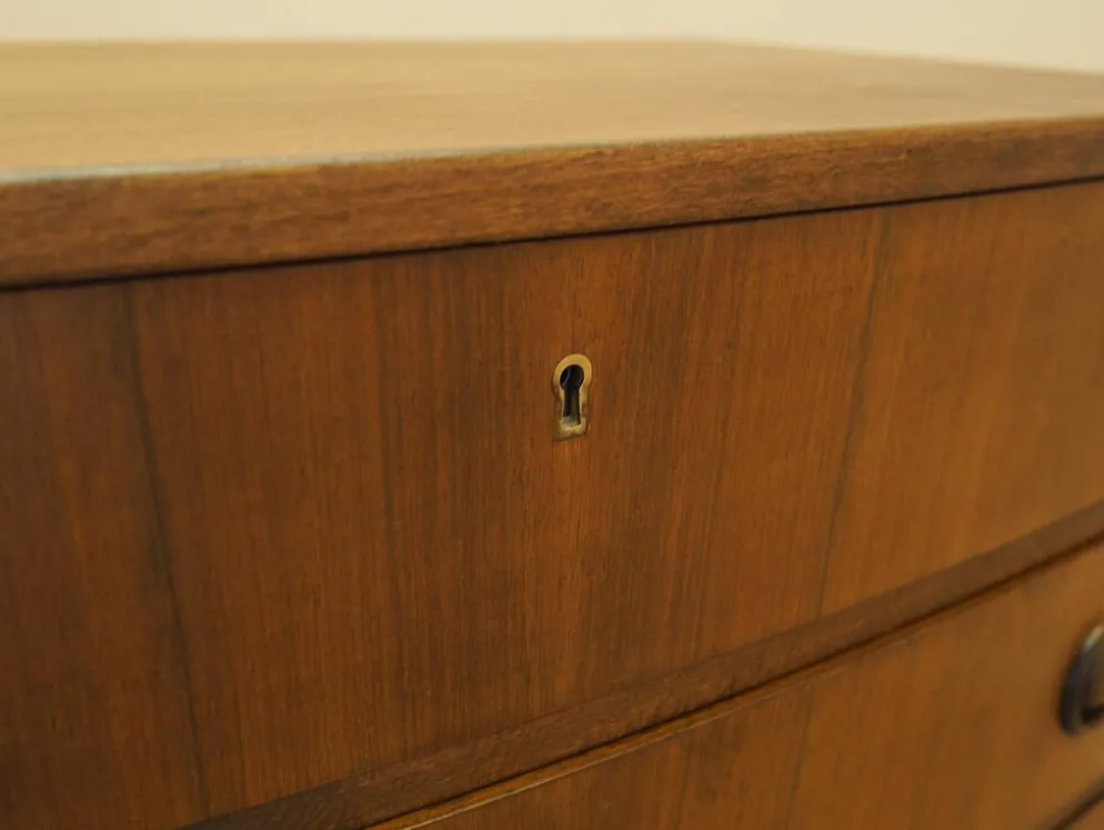 Commode en noyer, design danois, années 1960, designer : Kai Kristiansen