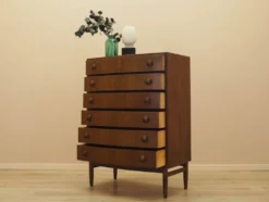 Commode en noyer, design danois, années 1960, designer : Kai Kristiansen