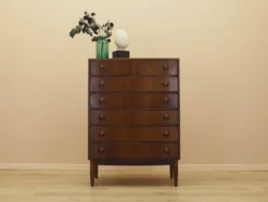 Commode en noyer, design danois, années 1960, designer : Kai Kristiansen