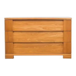 Commode en orme Maison Regain, années 1980