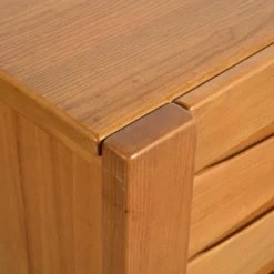 Commode en orme massif, Maison Regain