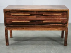 Commode en palissandre danoise de style mid-century modern, années 1960