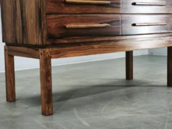 Commode en palissandre danoise de style mid-century modern, années 1960
