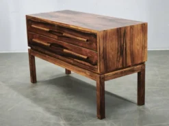 Commode en palissandre danoise de style mid-century modern, années 1960