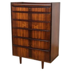 Commode en palissandre du milieu du siècle, Danemark, années 1960
