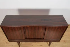 Commode en palissandre du milieu du siècle par E. W. Bach pour Sejling Skabe, Danemark, années 1960.