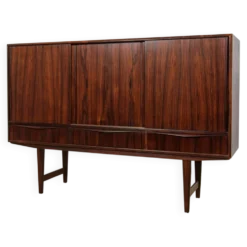 Commode en palissandre du milieu du siècle par E. W. Bach pour Sejling Skabe, Danemark, années 1960.