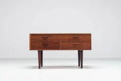 Commode en palissandre Kai Kristiansen Feldballes Danemark 1960